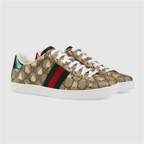 fake womens gucci sneakers|Gucci ace sneakers gg print.